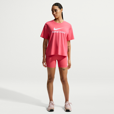 Nike Pro Women's Loose T-Shirt. Nike LU